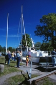 M/S Linnéa slussar, båtens dag 1997