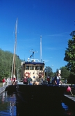 M/F 832 Gina i slussen, båtens dag 1997