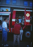 Inspektion av brandbil, båtens dag 1997