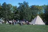 Friluftsaktiviteter i Stadsparken, 1997