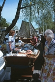 Fiskförsäljning ur båt, båtens dag 1998