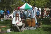 Medeltidsklädda musikanter, båtens dag 1998