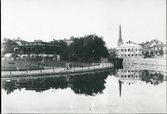 Västerås, Stadsparken. 
Vy mot Stadsparken.