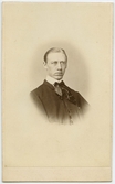 Porträtt på Hjalmar Eklund fotot från år 1866.