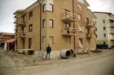 Blivande ungdomsbostäder i Ladigårdsängen, 1991