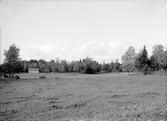 Åker och äng i Baronbackarna före byggnation, 1950-10-03