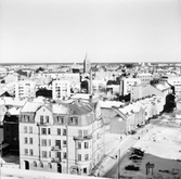 Kyrkogårdsgatan mot söder, ca 1962