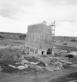 Byggnation av panncentral i Rosta, 1948-07-02