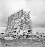 Byggnation av panncentralen i Rosta, 1948-07-02
