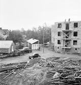 Byggnation av Honnörshuset, 1947-1952