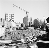 Byggnation Rynningegatan 1954