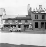 Vallins glasmästeri & ramaffär, 1957-1958