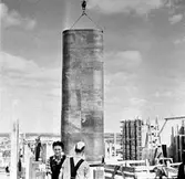 Krämaren byggs, ca 1961