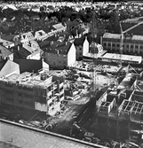 Byggnation av Terrazza-husen på Söder. 1962-1964