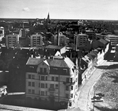 Kyrkogårdsgatan mot norr, 1960-1963