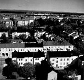 Utsikt över Fabriksgatan och Örnsro 1961-1965