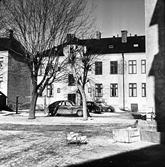 Gårdsinteriör Kungsgatan, 1955-1960