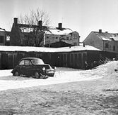 Gårdsinteriör Skebäck 1955-1960