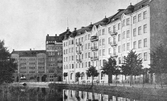 Hyreshus på Norra Strandgatan, 1905-1910