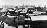 Utsikt mot söder från Nikolaikyrkans torn, före 1896