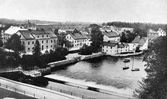 Vy över Karolinska läroverket, före 1898