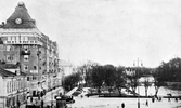 Centralpalatset och Centralparken från Järntorget, 1918