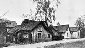 Små stugor vid Slottsgatan, 1890-1905