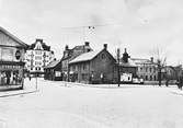 Drottninggatan söderut från Våghustorget, 1920-1930-tal