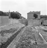 Byggnation av höghus på söder 1958 - 1960