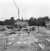 Byggnation av höghus på söder 1958 - 1960