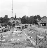 Byggnation av höghus på söder 1958 - 1960