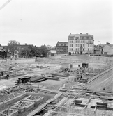 Byggnation av höghus på söder 1958 - 1960