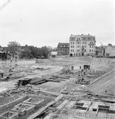 Byggnation av höghus på söder 1958 - 1960