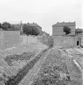 Byggnation av höghus på söder 1958 - 1960