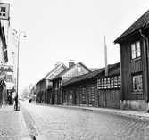 Drottninggatan mot norr från nr 48, 1950-tal