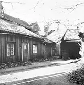 Gårdsinteriör Gamla söder, 1950-tal