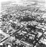 Flygfoto över Örebro från sydöst, 1967