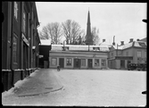 Torget med salubod, Västerås.