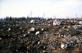 Markberedning inför nybyggnation av Brickebacken, 1968