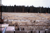 Vy över nybyggnation av Brickebacken, 1968