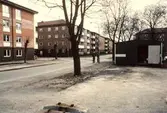 Hyreshus på Norrgatan mot söder, 1980