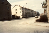 Lövstagatan mot norr från Markgatan, 1982