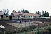 Lekplats vid radhus i Kilsmo, 1970-tal