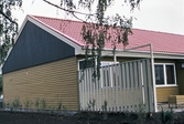Staket vid radhus i Kilsmo, 1970-tal