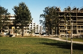 Nybyggnation av hyreshus i Västhaga, 1970-tal
