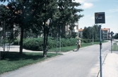 Hagagatan mot Östra Vintergatan, 1980
