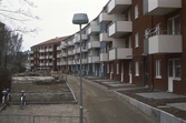 Hyreshus från gårdssidan, 1970-tal