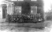 Skolklass på Hovsta kyrkskola, ca 1925