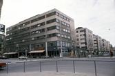 Rudbecksgatan mot väster från Drottninggatan, 1970
