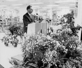 Talare vid invigning av varuhuset Krämaren, 1963-03-25